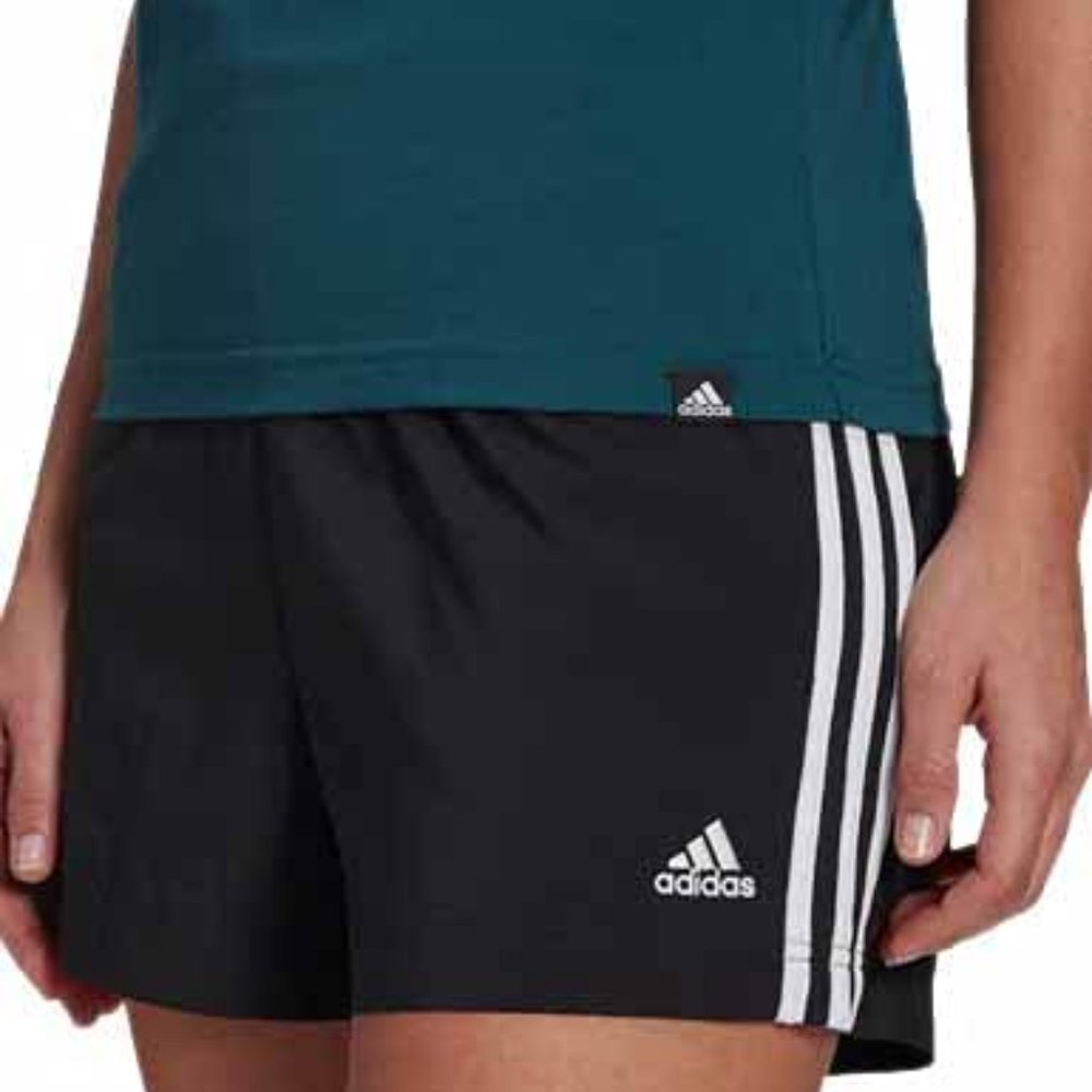 Adidas Farm Rio Floral Print Rolled-Up Short Sleeves Round Neck T-Shirt - Picture 4 of 4